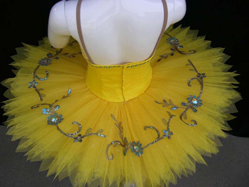 Ballet Tutu Beautiful yellow Color Children's Etsy