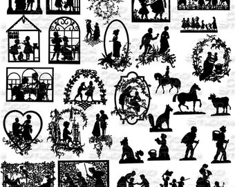 Victorian Pack SVG Cut Files