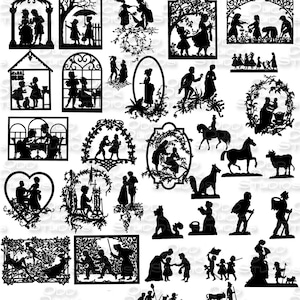 Victorian Pack SVG Cut Files