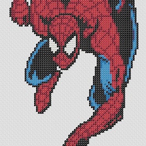Spider-Man Cross Stitch Pattern ONLY