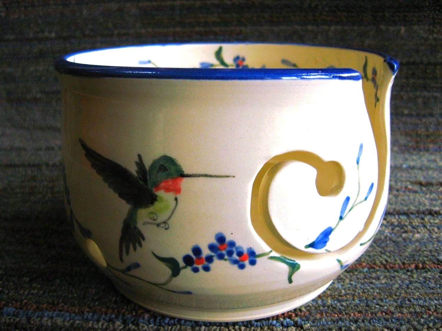 Hummingbird Bowl - Etsy