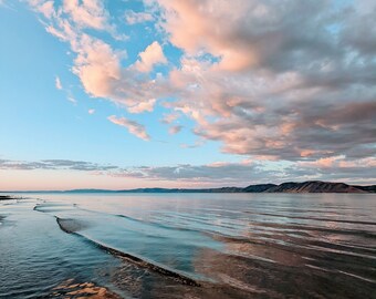 Bear Lake Sunset Reflections-  Large Landscape Photography print