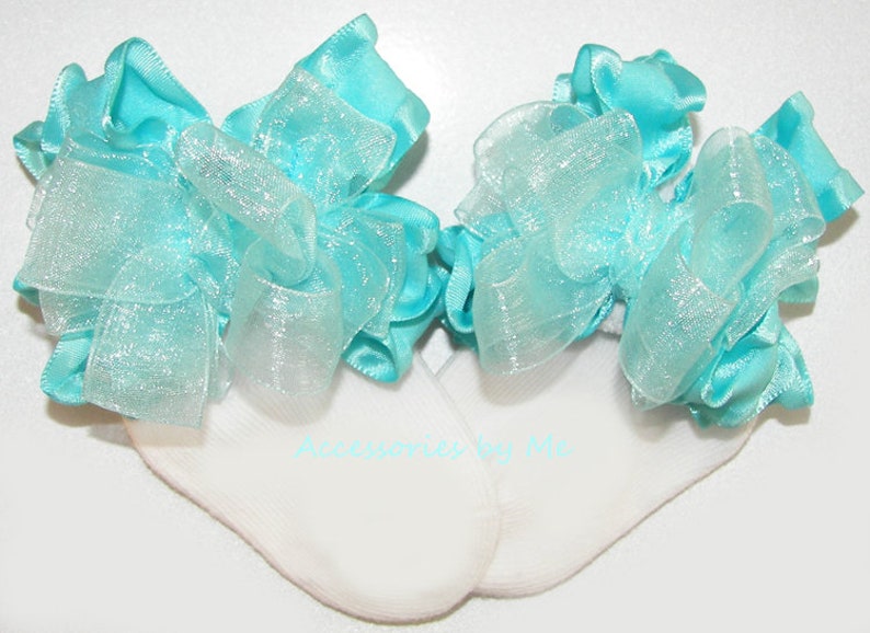 newborn ruffle socks