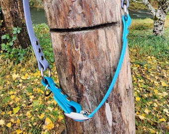 3/4" Biothane Hands Free Leash Belt, Dog Walking Belt, Dog Running Belt, Dog Walker Belt, Gifts For Him, Gifts For Her, Dog Lover's Gift