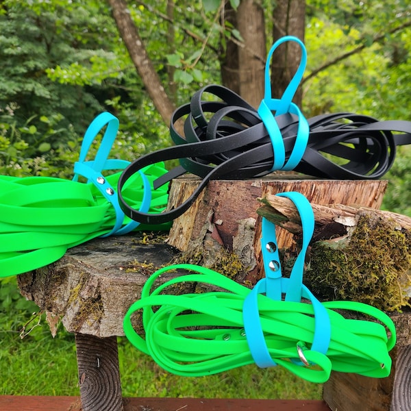 Long Line Leash Keeper, Biothane Drag Line Keeper, Waterproof Long Line Handle