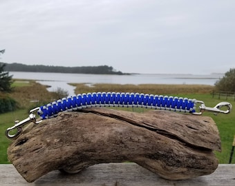 Paracord Pull Strap, Strong, Choose Your Weave, Hardware, Colors & Length