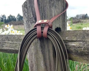 Long Line Leash Keeper, Biothane Drag Line Keeper, Waterproof Long Line Handle