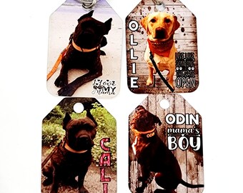 Custom Keychain, Personalized With Your Dog's Pic Keychain, Great Gift, Lightweight Keychain, Dog Lover's Gift, Gift For Her, Gift For Him