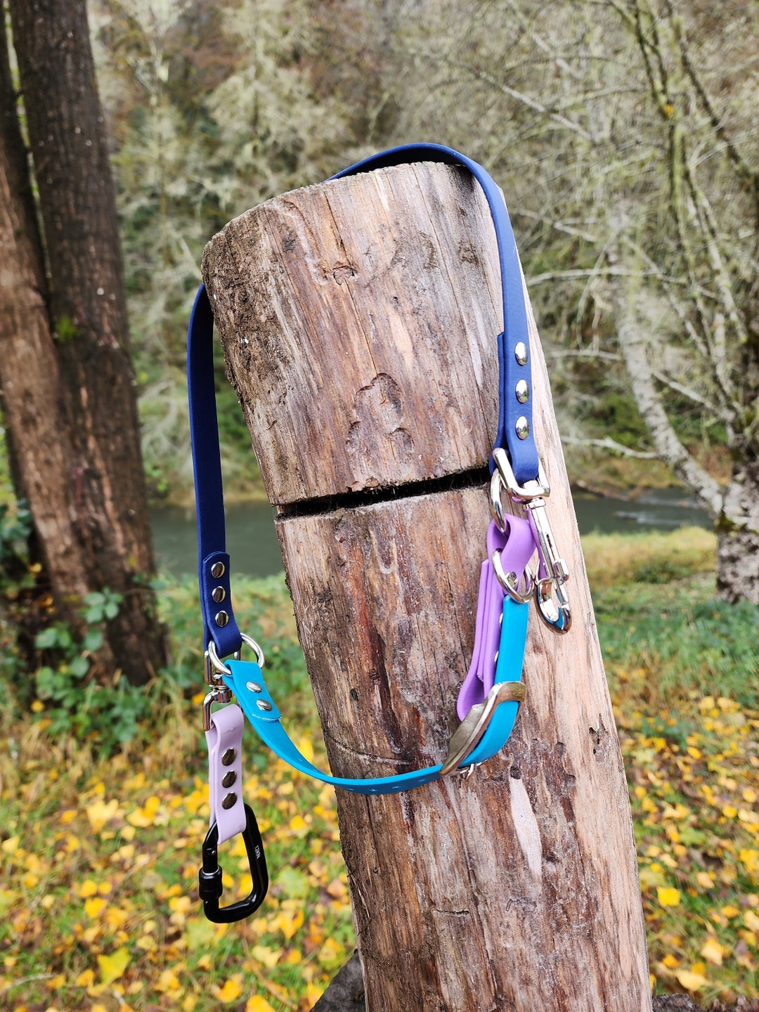 Deluxe 3/4 Biothane Hands Free Leash Belt, Dog Walking Belt, Dog Running Belt, Dog Walker Belt