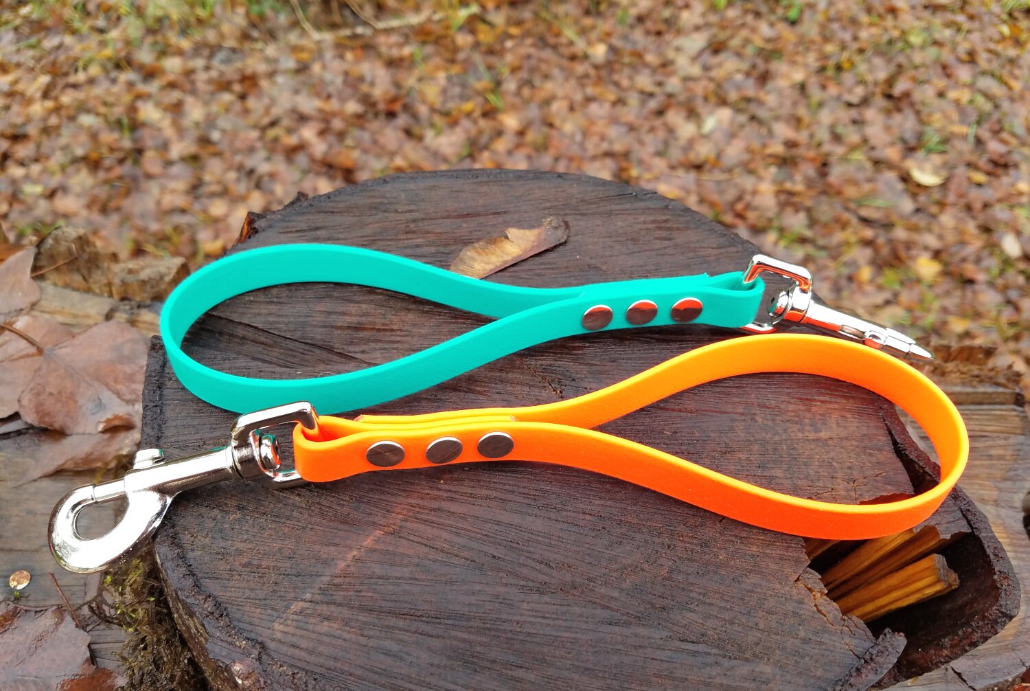 Leash Handle, 5/8" Wide Biothane Waterproof Leash Handle, 12&quo…