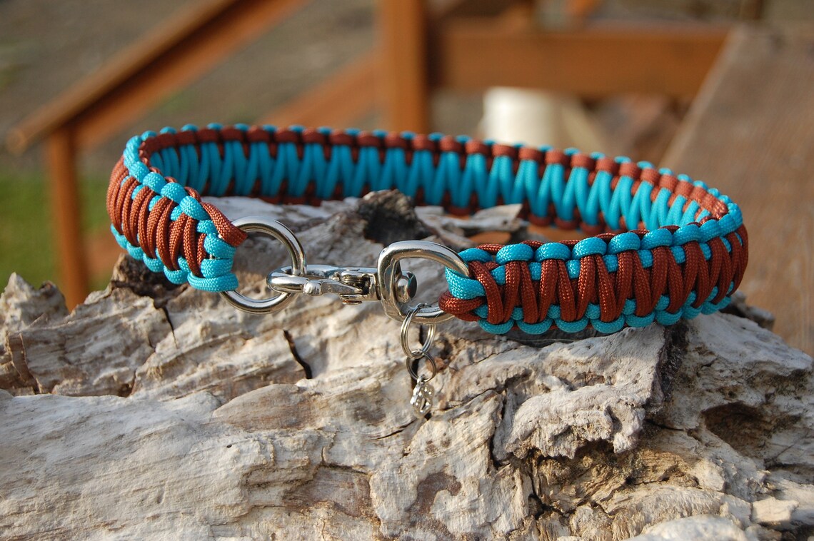 King Cobra Paracord Dog Collar Strong and Thick Collar Etsy