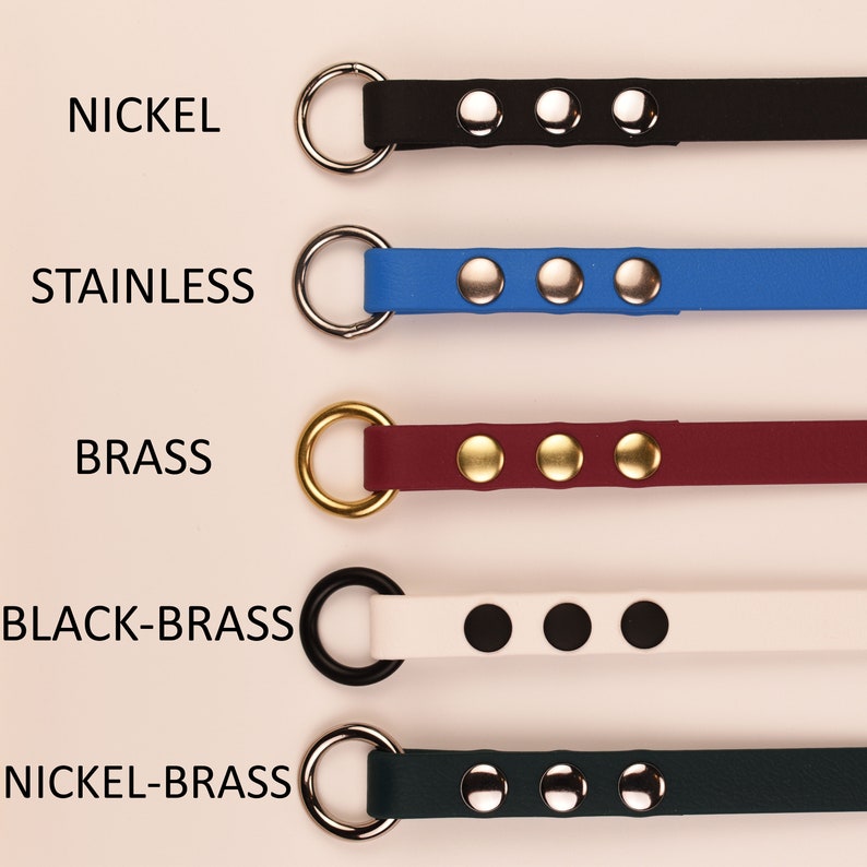 Limited Slip Dog Collar 3/4 Wide Biothane Waterproof Etsy
