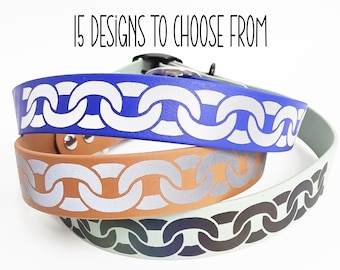 Purchase This To Add Reflective Designs to Your Biothane Collars, Leashes, Handles, Grooming Loops, Training Tabs, Extenders, Couplers, Etc.