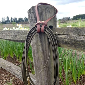 Long Line Leash Keeper, Biothane Drag Line Keeper, Waterproof Long Line Handle