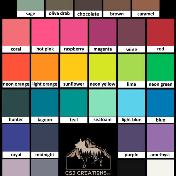 Biothane Color Sample Pack