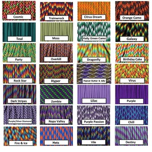 Custom Trilobite Waves Paracord Dog Collar, Choose Your Colors & Closure immagine 8