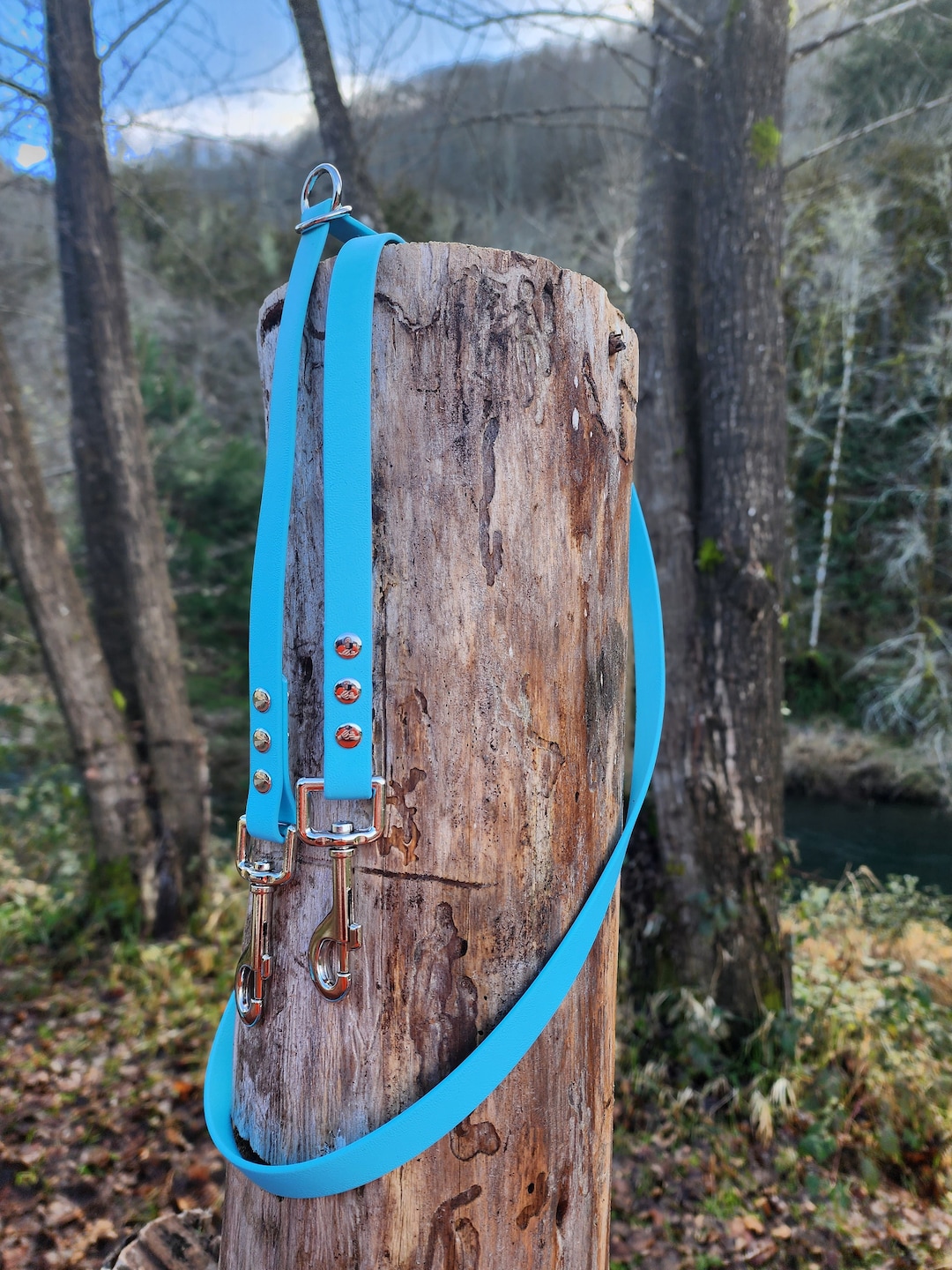 Hands Free Dog Leash, 5/8 Wide Biothane Waterproof Hands Free Lead