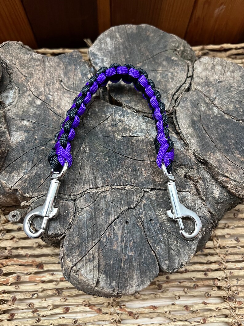 Paracord Collar to Harness Safety Strap Custom Colors and Etsy