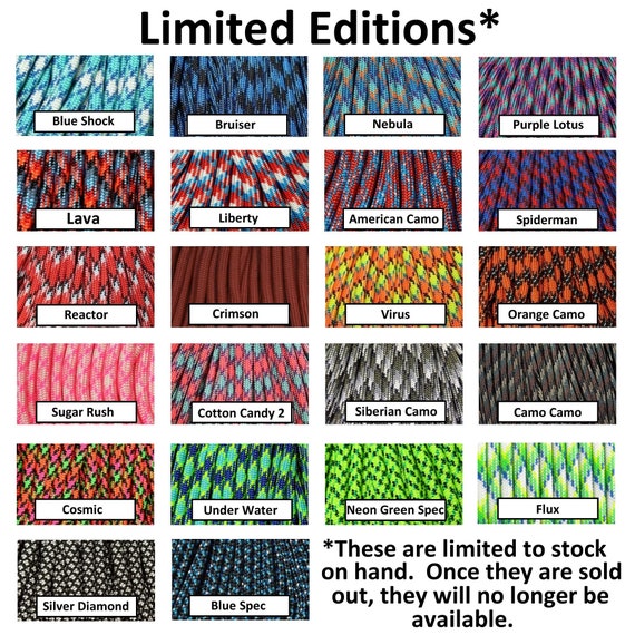 Carabiner Option Paracord Ultra Light Agility Tab Paracord Short Tab Choose Your Colors Custom Paracord Ultra Light Training Tab No Handle
