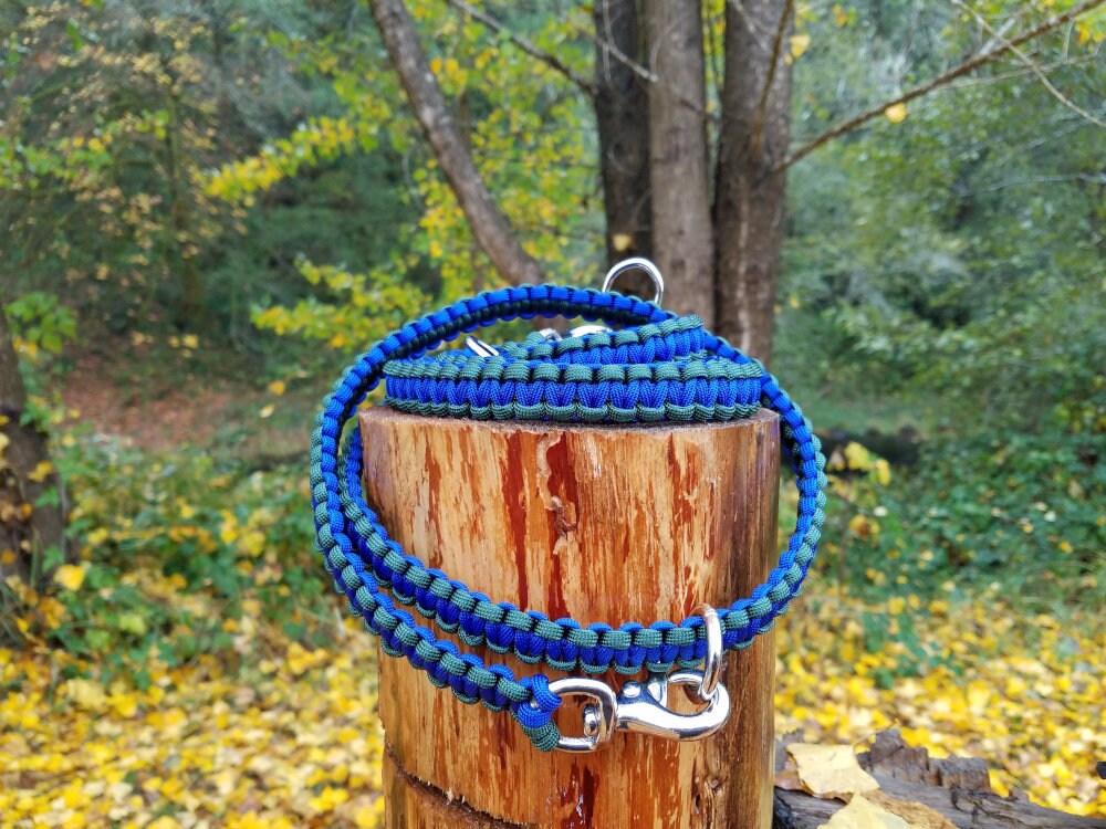 Adjustable Paracord Dog Leash, Hands Free Leash, 6-Way Leash, Custom …
