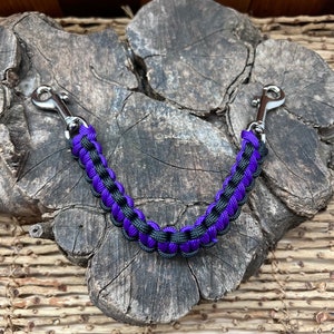 Paracord Crate Strap Handle, Custom Colors and Sizes, Snaps or Locking Carabiners, Cobra or King Cobra Weave