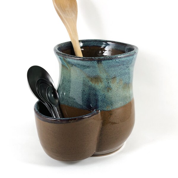 Ceramic Kitchen Utensil Holder Etsy