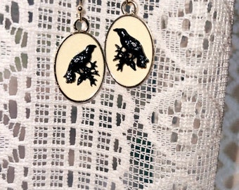 Raven Earrings