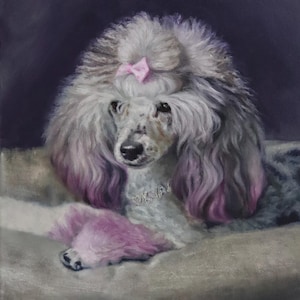 Custom Pet Portrait, Oil Painting