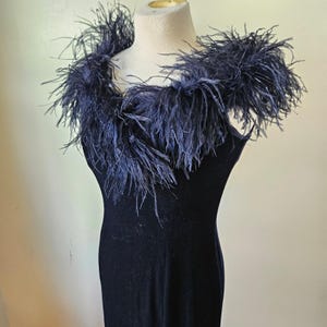 jaime feather trim velvet mermaid dress Windsor | Dresses | Windsor Jaime Feather Trim Velvet Mermaid Dress