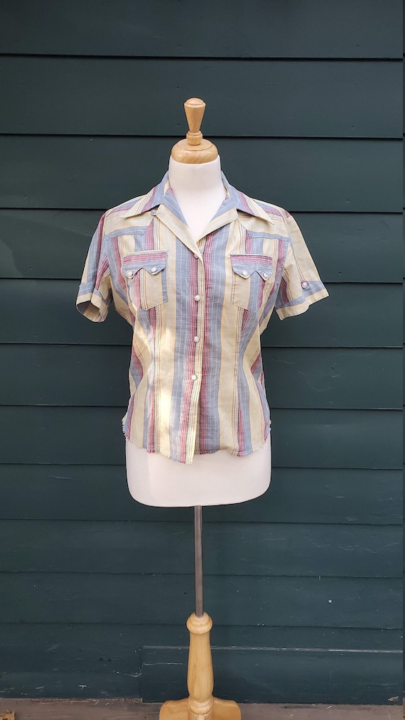 Vintage 1940s 1950s Womens Sawtooth Levi's Western