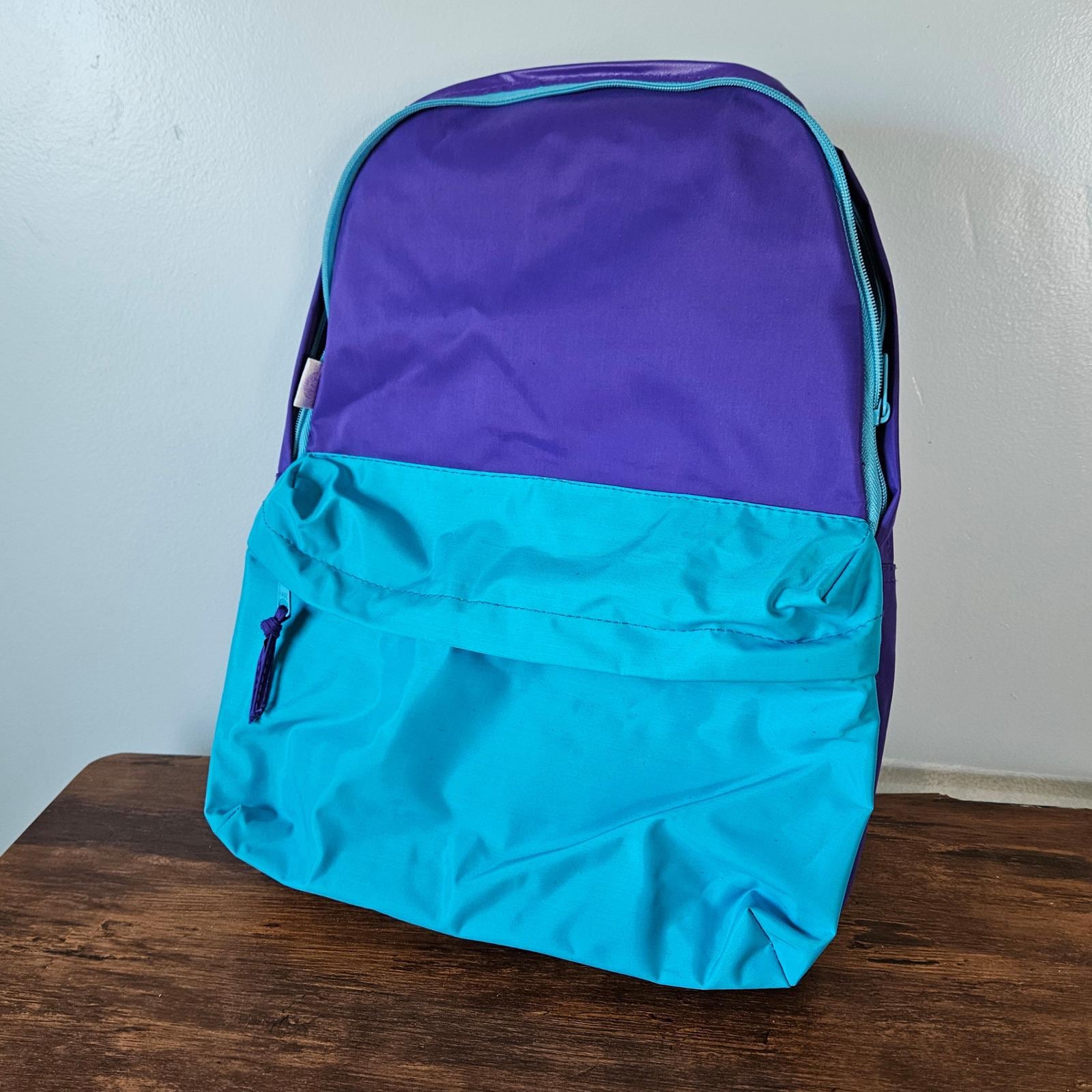 Vintage Colorblock Backpack - Etsy