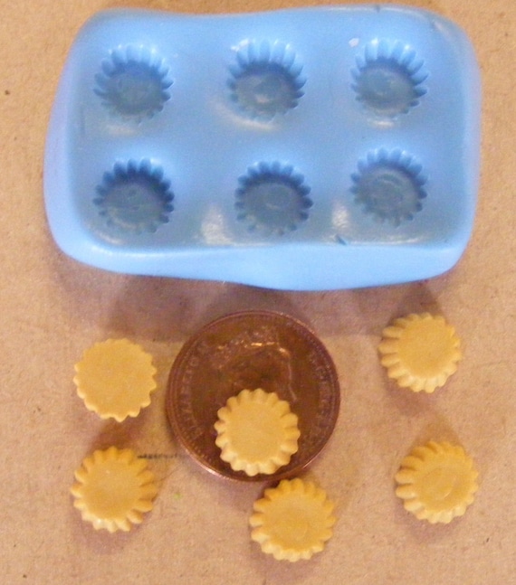Casa de muñecas en miniatura 6 parte MUSHROON Reutilizable de Silicona Molde