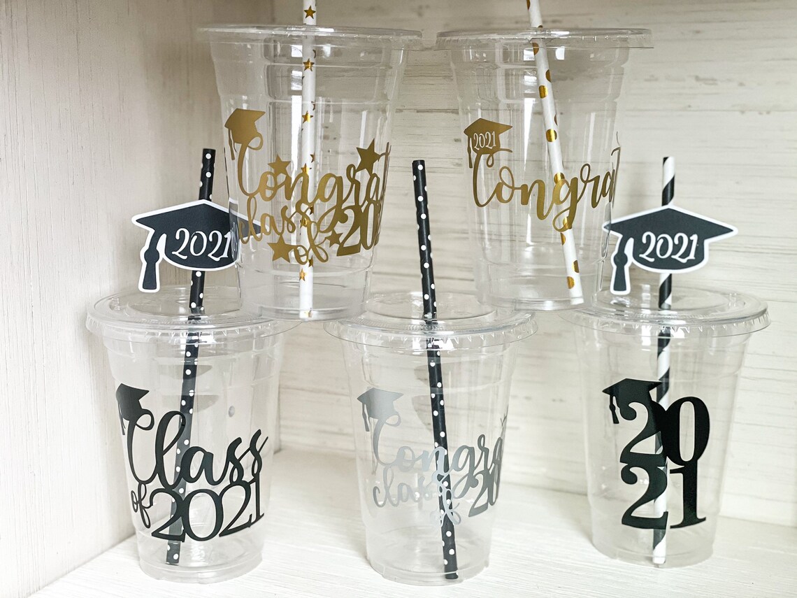 Graduation cups Etsy