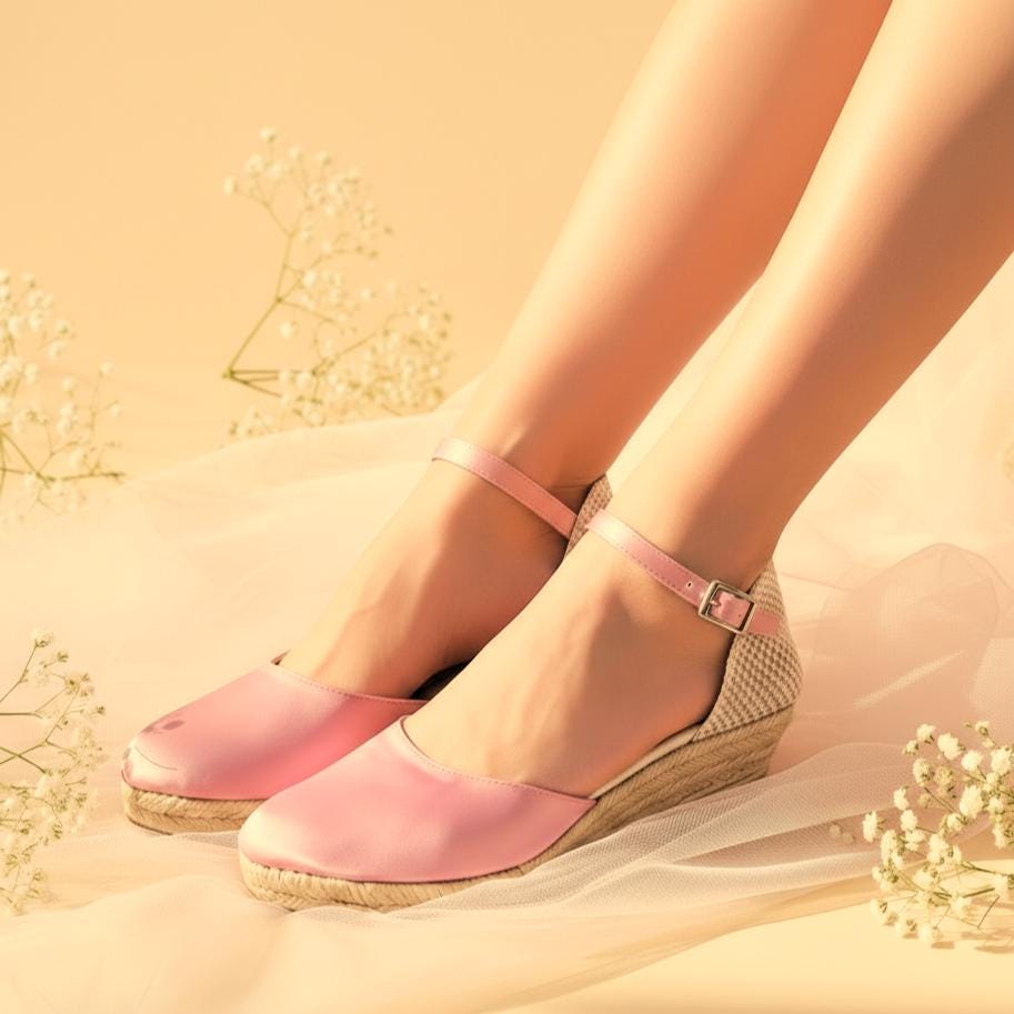 Paris Satin Bridal Espadrilles