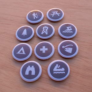 USA National Park Icon Fridge Kitchen Magnets - Outdoors Inspired Magnets