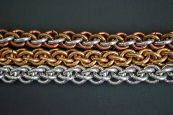 Jens Pind Chain Maille Bracelet in Argentium® Silver | Midwest Maille