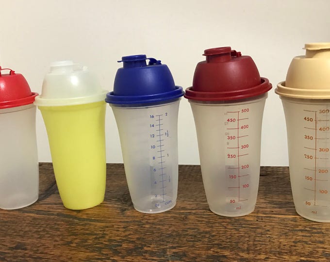 Vintage Tupperware Quick Shake Gravy Shaker Blenders, 844 and 5641 Etsy