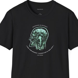Dr. Huberman Brain Science T-Shirt | Sunlight & Well-Being Tee | Neuroscience Gift for Health Enthusiasts