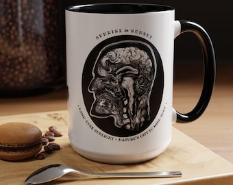 Brain Health Mug: Andrew Huberman Inspired Wellness Gift