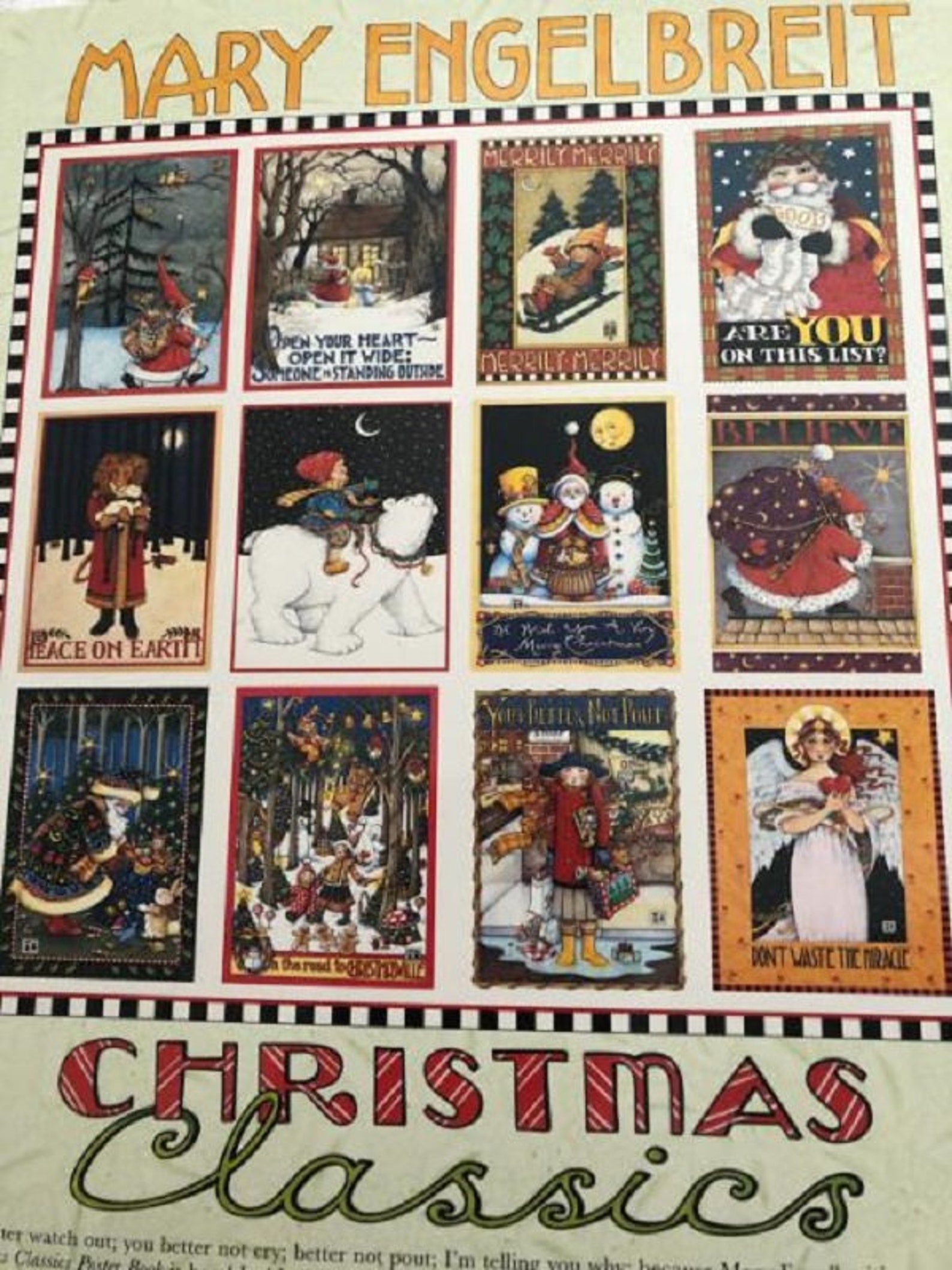 Charming Mary Engelbreit Posters.now Out of Print. See Listing for Your ...