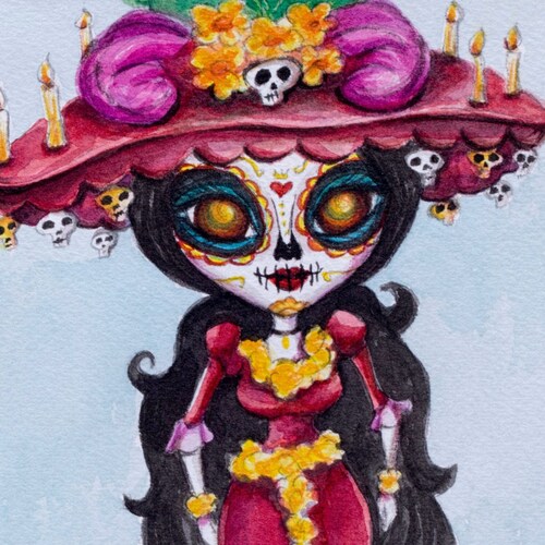 La Muerte- Book of Life inspired art print