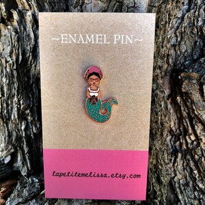 Frida Sirenita 1 Mini Enamel Pin image 4