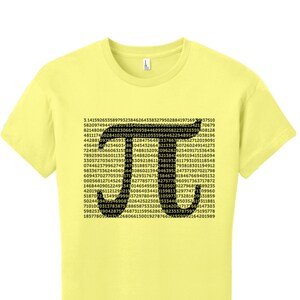 Women's Math Shirt Pi Day Pi Shirt Math Shirt Digits Pi TShirt Math Teacher Gifts for Teacher Shirt Physics Science Shirt Typography Tshirt