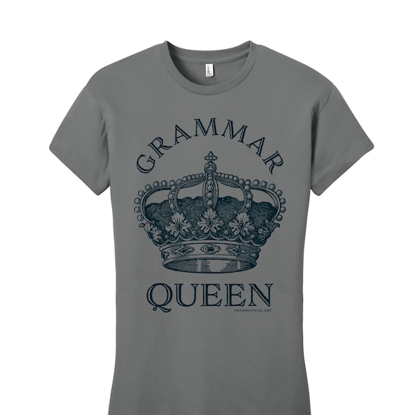 Grammar Police Shirt Grammar Queen Funny Shirt for Women Sarcastic Gift for Girls Funny Mens Shirts Gifts for Teachers English Teacher Gifts