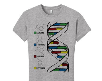 Science Teacher Gift for Teachers Science TShirt Biology Shirt Chemistry Shirt DNA Double Helix Colorful Shirt Graduation Gift Science Shirt