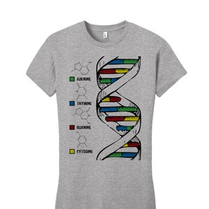 Science Teacher Gift for Teachers Science TShirt Biology Shirt Chemistry Shirt DNA Double Helix Colorful Shirt Graduation Gift Science Shirt