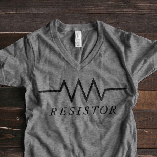 Resist Shirt Resistance Shirt Resistor Shirt Resist TShirt Science Teacher Gifts for Teachers Circuit Shirt Womens Graphic Tees for Women