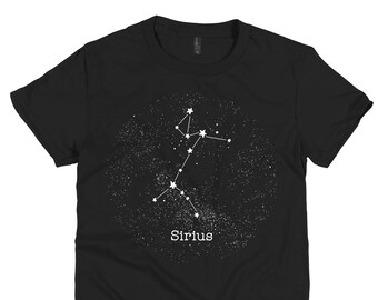 Sirius Constellation, Astrology Shirts, Space TShirts, Outer Space Shirts for Teachers, Nerdy Shirts, Nerdy Gifts for Him, Graduation Gift