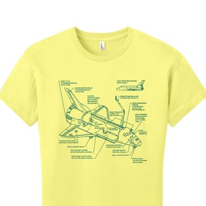 Spaceship Shirt Schematic Shirt Wissenschaft Geschenke Wissenschaft Shirts Science Party Ideen Space Shirt Nerdy Geschenkideen Fun Science TShirts für Sie