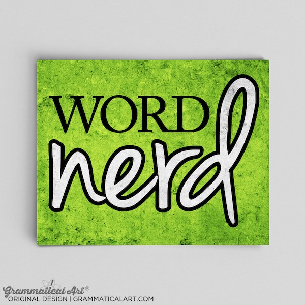 English Nerd Etsy